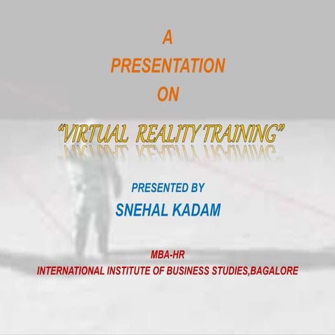 The Rise of Virtual Reality in Employee Training | PPTX