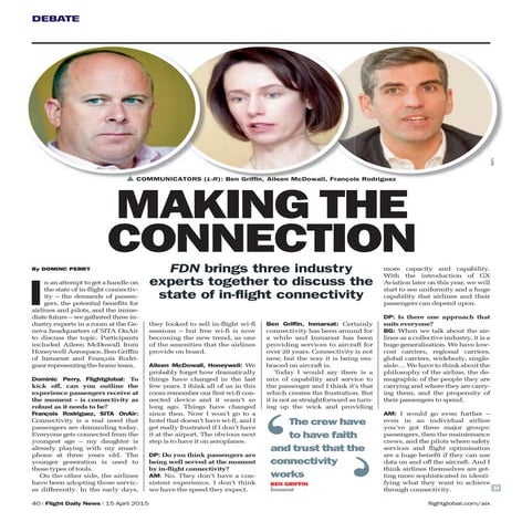 Making the connection GX