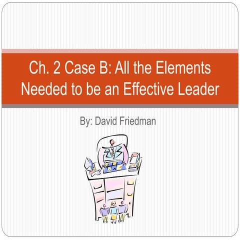 Ch. 2 Case Study Presentation