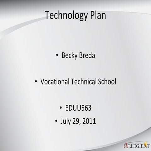 563 power point tech plan