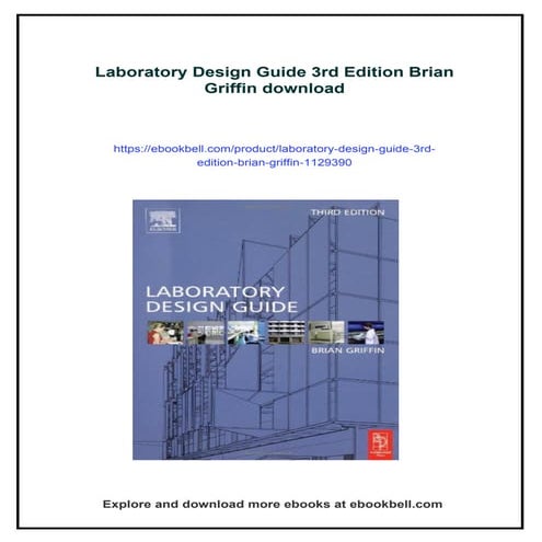 Laboratory Design Guide 3rd Edition Brian Griffin