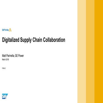 Digitalized Supply-Chain Collaboration - 56547