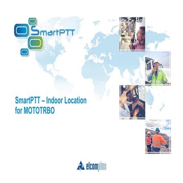 SmartPTT Indoor Tracking Presentation -  English - 2016-12-01