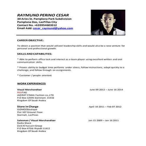 sol resume | DOCX