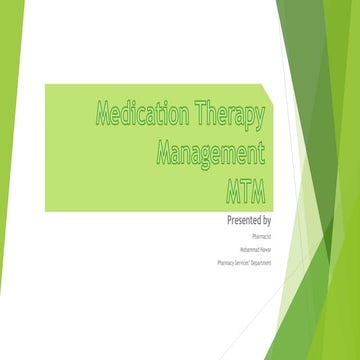Medication Therapy Management