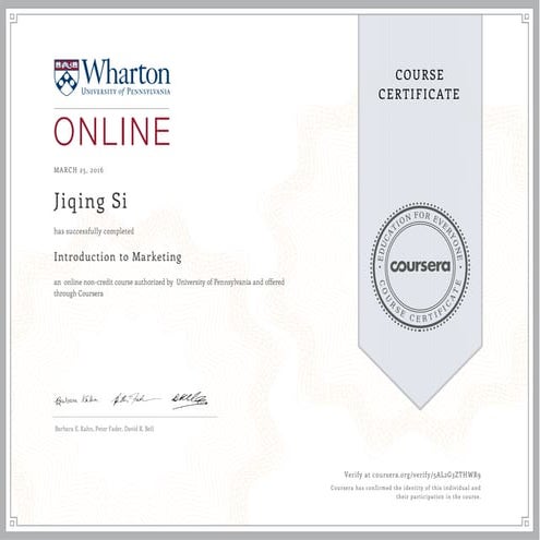 Coursera 5AL2G3ZTHWR9