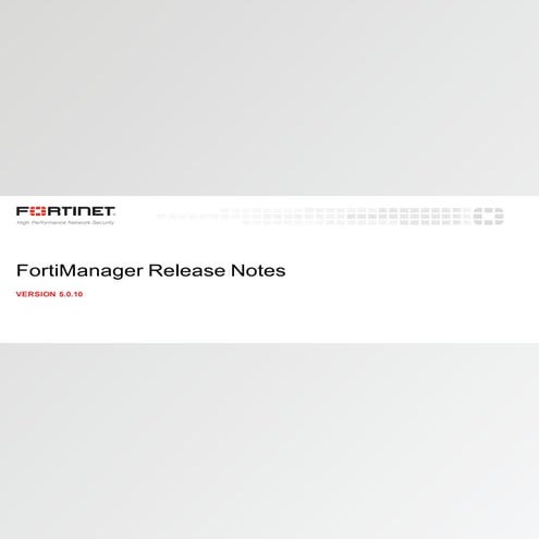 fortimanager-v5.0.10-release-notes