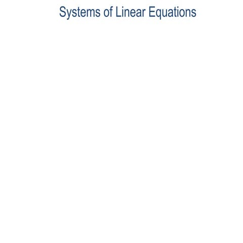 56 system of linear equations