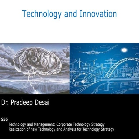 Corporate Technology Strategy and Analysis