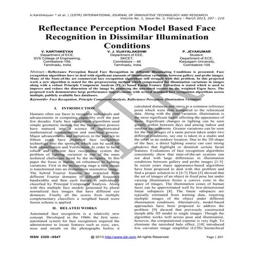 V.KARTHIKEYAN PUBLISHED ARTICLE