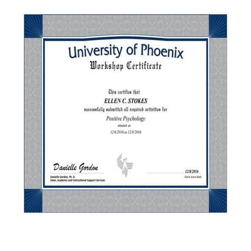 Positive Psychology - 122016