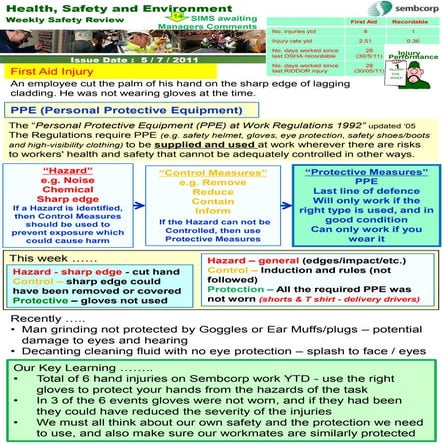 5 7 2011 Safety Review