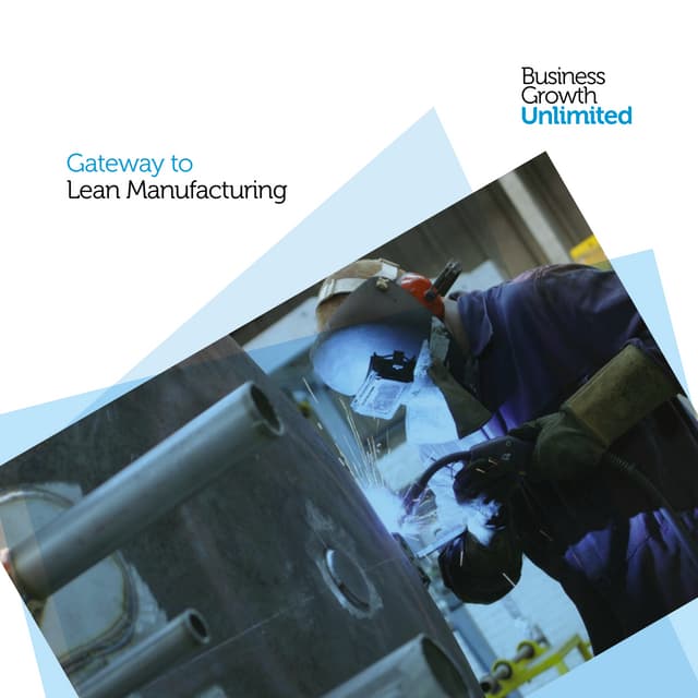 Gateway to Lean Manufacturing