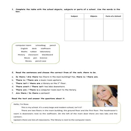 57292819 teste-de-ingles-school-subjects-esl