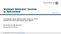 Vietnam Veterans’ Income in Retirement