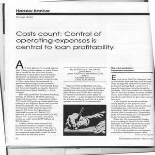 Article on loan costs