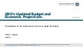CBO’s Updated Budget and Economic Projections