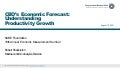 CBO’s Economic Forecast: Understanding Productivity Growth