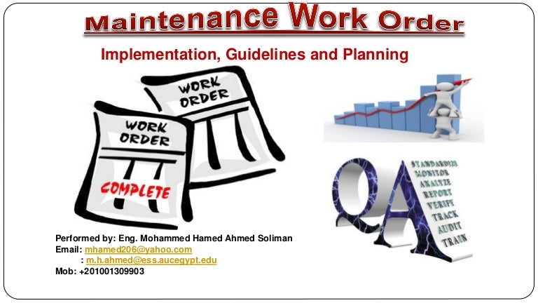 track work order