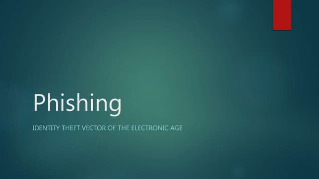 Phishing