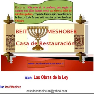 Las Obras de la Ley  PPT