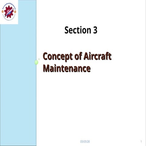 DISASSEMBLY and re assembly of aircraft component | PPTX