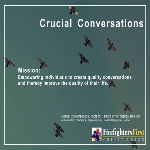 Crucial Conversations PowerPoint
