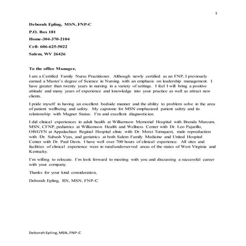 Intro and Resume- Deb