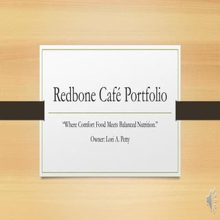 Redbone Cafe Portfolio PDF