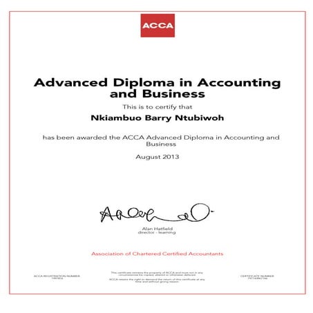 GCE O Level Certificate | PDF