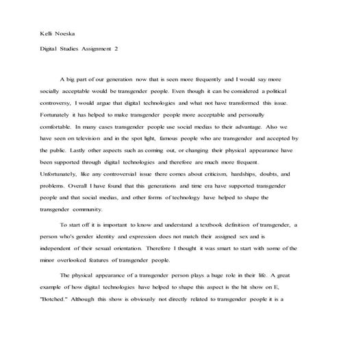 for school transgender paper linked in