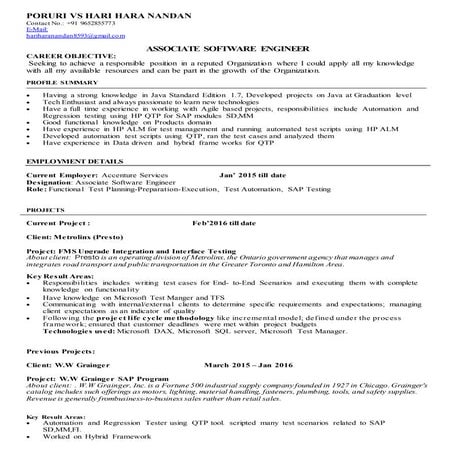 Hari Hara Nandan-Profile