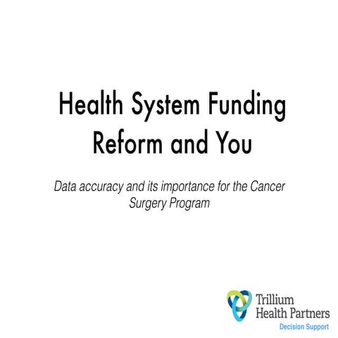 HSFR & Cancer Surgery Program