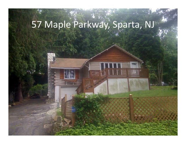 57 Maple Parkway, Sparta, Nj