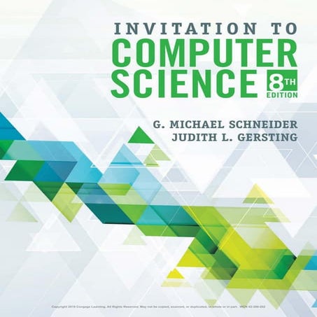 Invitation to Computer Science 8th Edition PDF | PDF