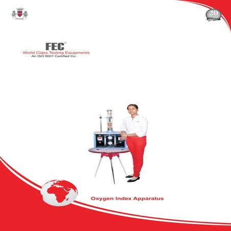 Testing/Manufacture/Oxygen Index