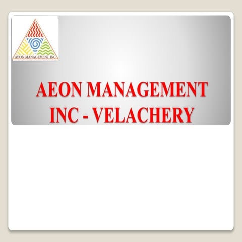 aeon management inc velachery