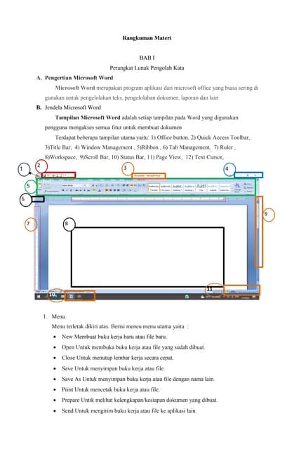 Materi Dasar Microsoft Word | PPTX