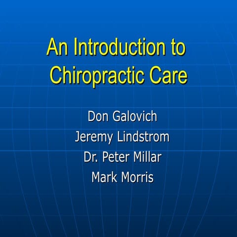 Chiropractic care centers around the diagnosis, treatment and prevention of n...