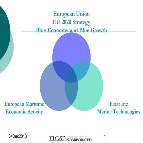 EU Blue Growth 2013 + Float Inc Proposal