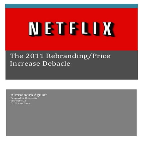 NETFLIX - STRATEGY memo