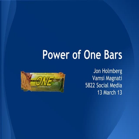 power one bars