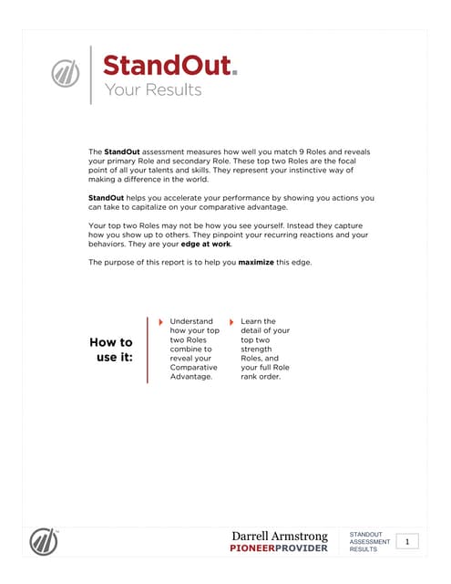 StandoutReport May 2015