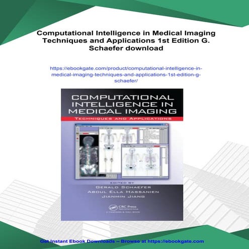 Computational Intelligence in Medical Imaging Techniques and ...