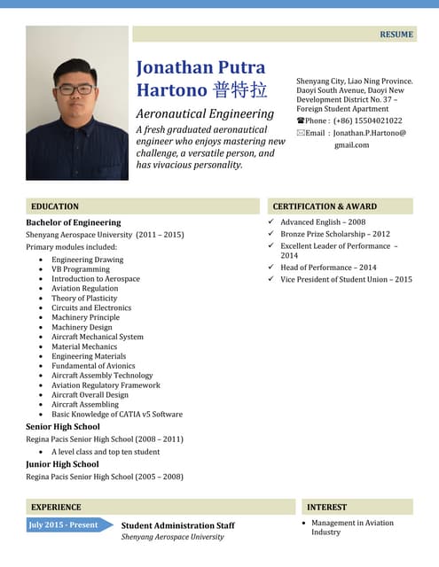 Jonathan Hartono presentations