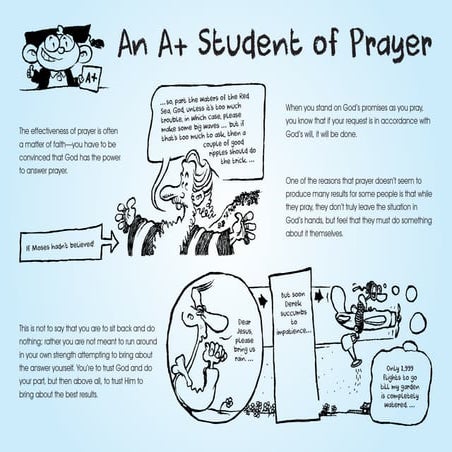 An A+ Student of Prayer  