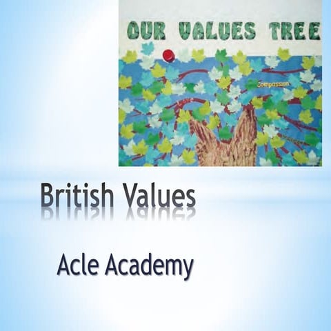 10 british values | PPTX