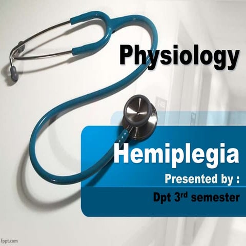 hemiplegia 