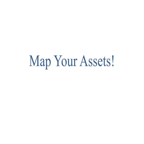 Map Your Assets!