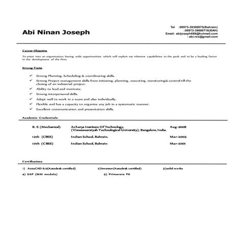 Abi Ninan Joseph cv  10-01-2016